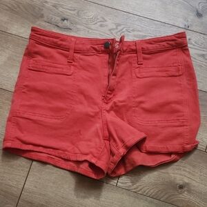 Women's Bright Orange Shorts